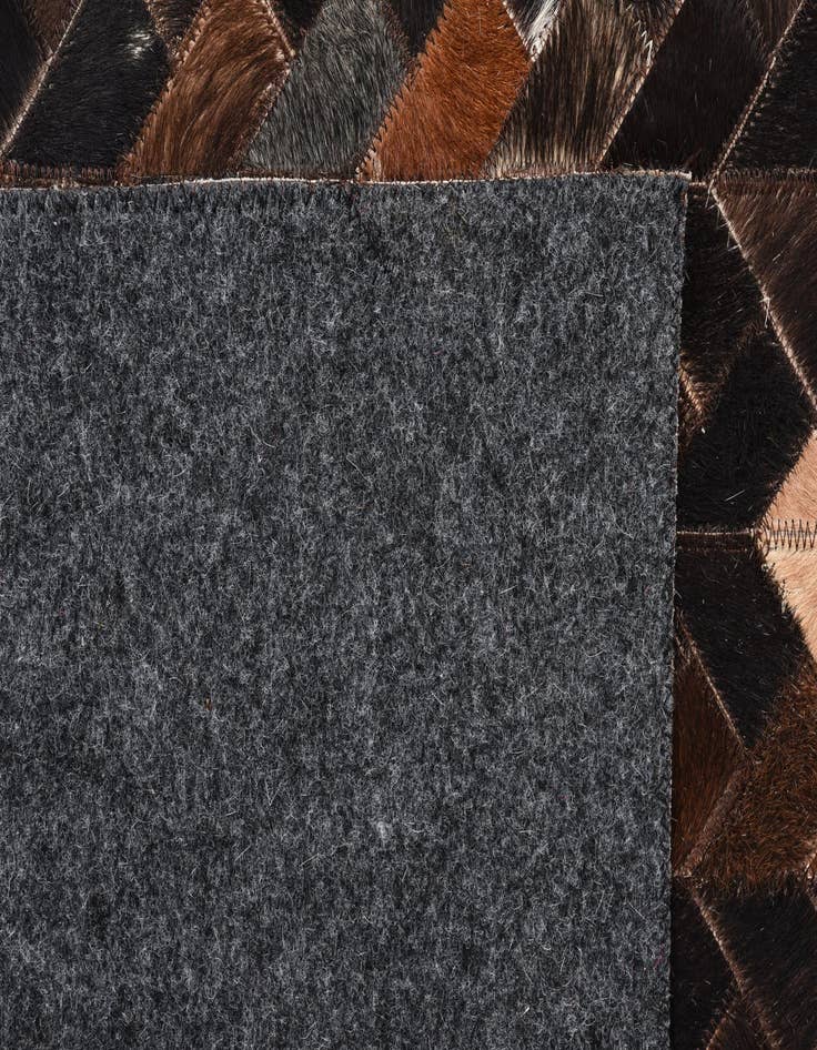 Detail image of  4' 7 x 6' 6 Cowhide Rug