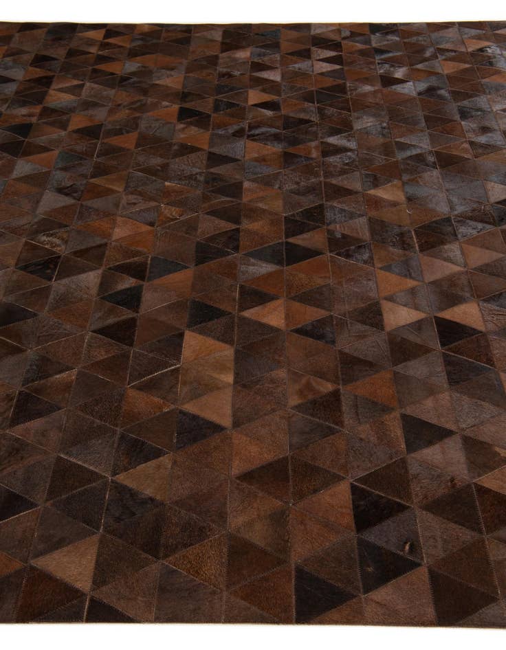 Detail image of  8' x 9' 11 Cowhide Stocks Rug