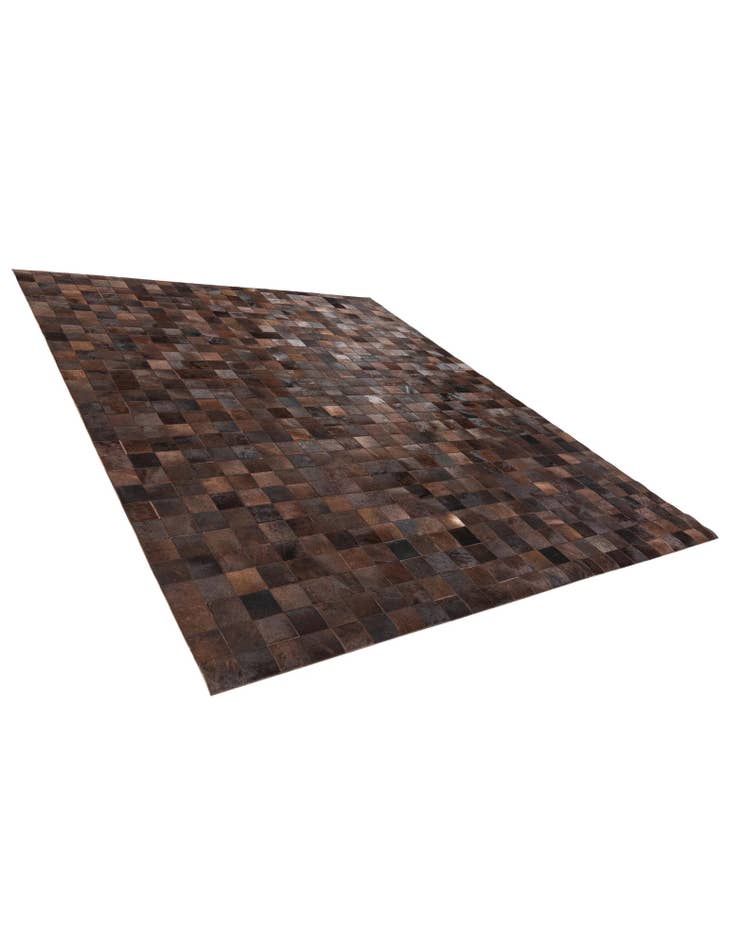 Detail image of  8' 1 x 10' Cowhide Stocks Rug
