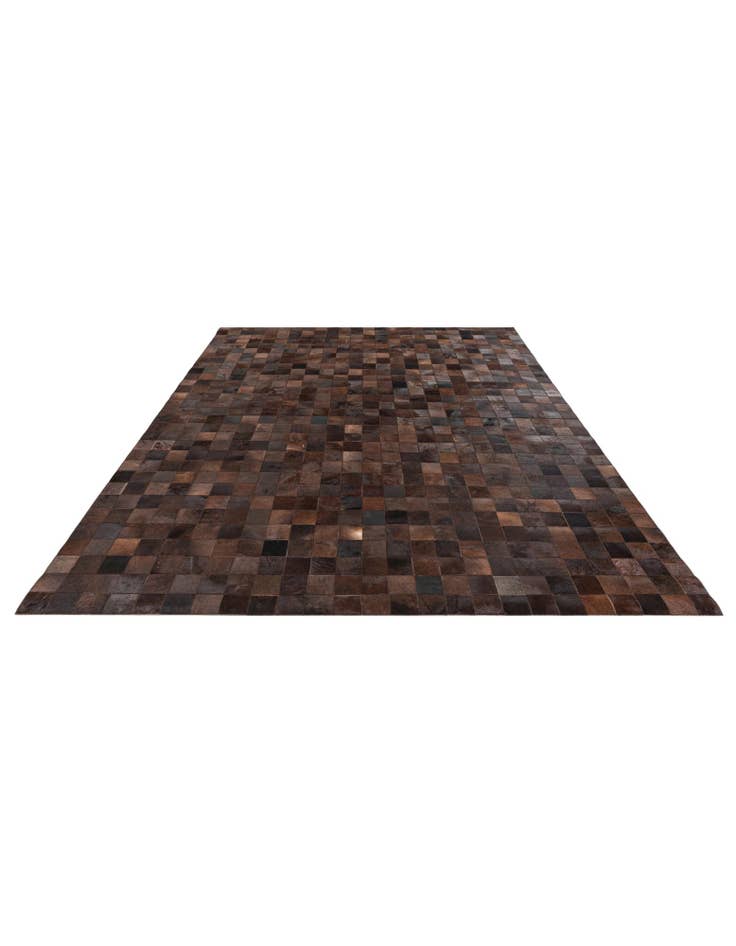 Detail image of  8' 1 x 10' Cowhide Stocks Rug