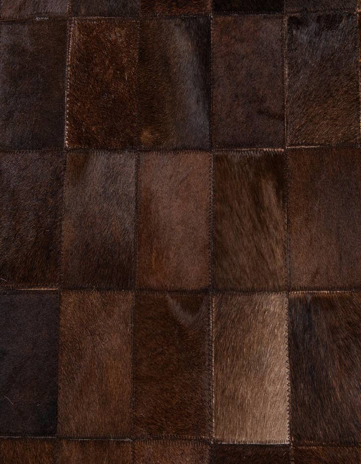 Detail image of  8' 1 x 10' Cowhide Stocks Rug