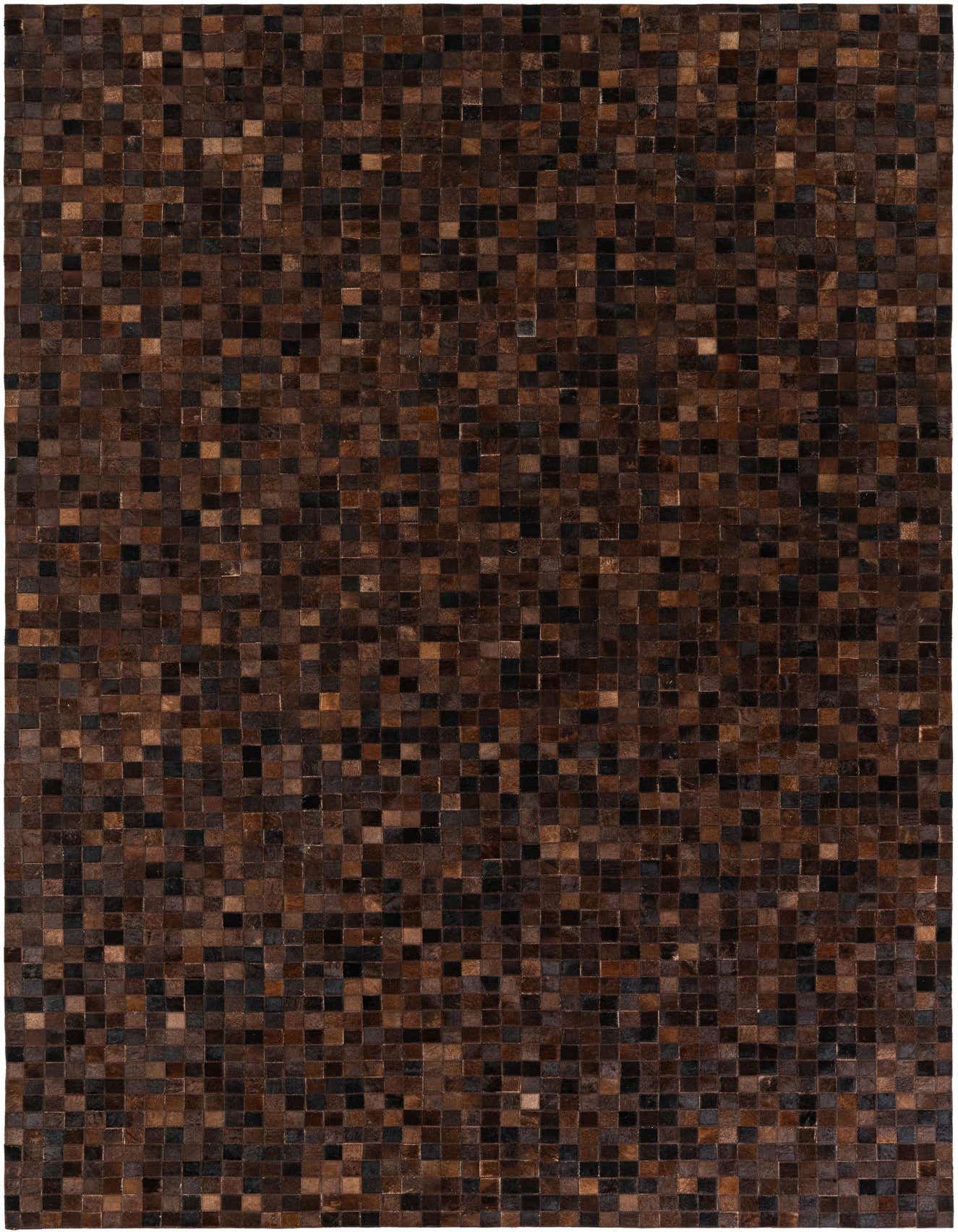 Primary image  5' 11 x 9' Cowhide Stocks Rug