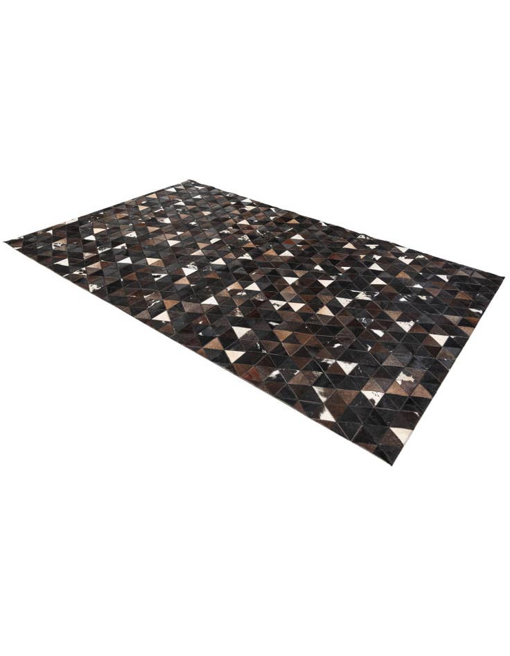 Detail image of  5' x 7' 11 Cowhide Stocks Rug