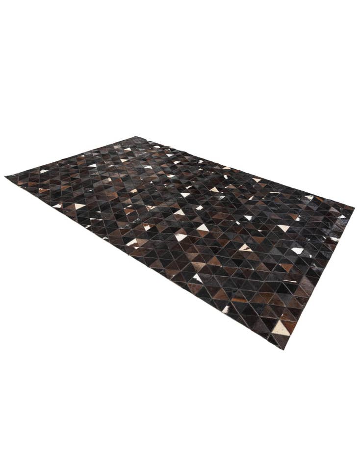 Detail image of  5' 1 x 8' Cowhide Stocks Rug