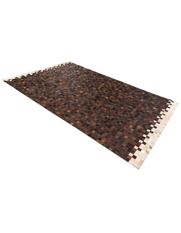 Detail image of  5' x 8' 1 Cowhide Stocks Rug