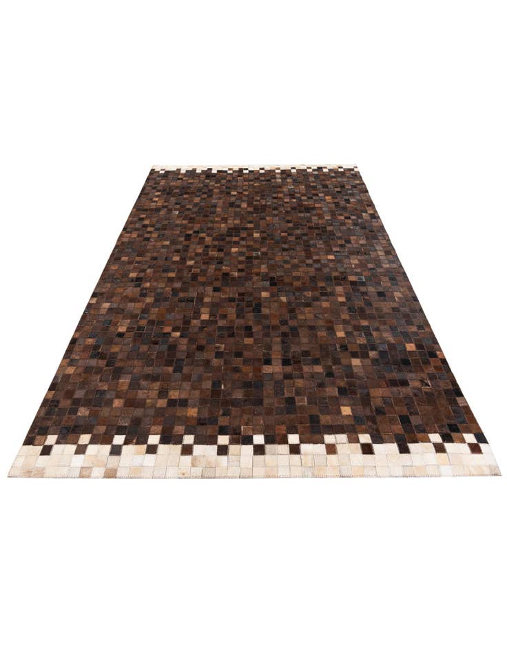 Detail image of  5' x 8' 1 Cowhide Stocks Rug