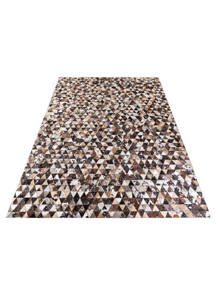 Detail image of  8' 1 x 10' Cowhide Stocks Rug
