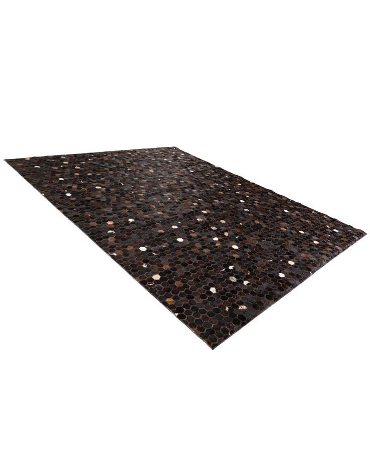 Detail image of  8' x 10' Cowhide Stocks Rug