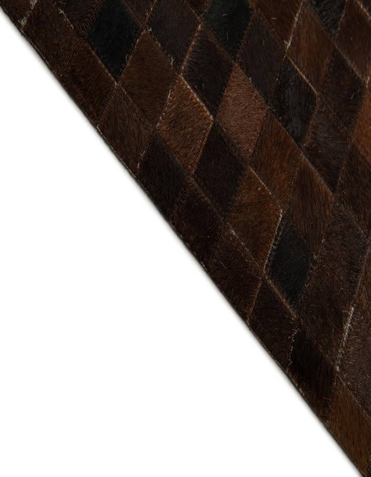 Detail image of  8' 1 x 10' Cowhide Stocks Rug