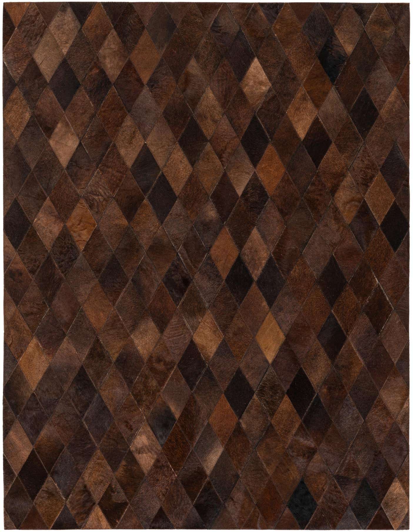 Primary image  4' 1 x 5' 10 Cowhide Stocks Rug
