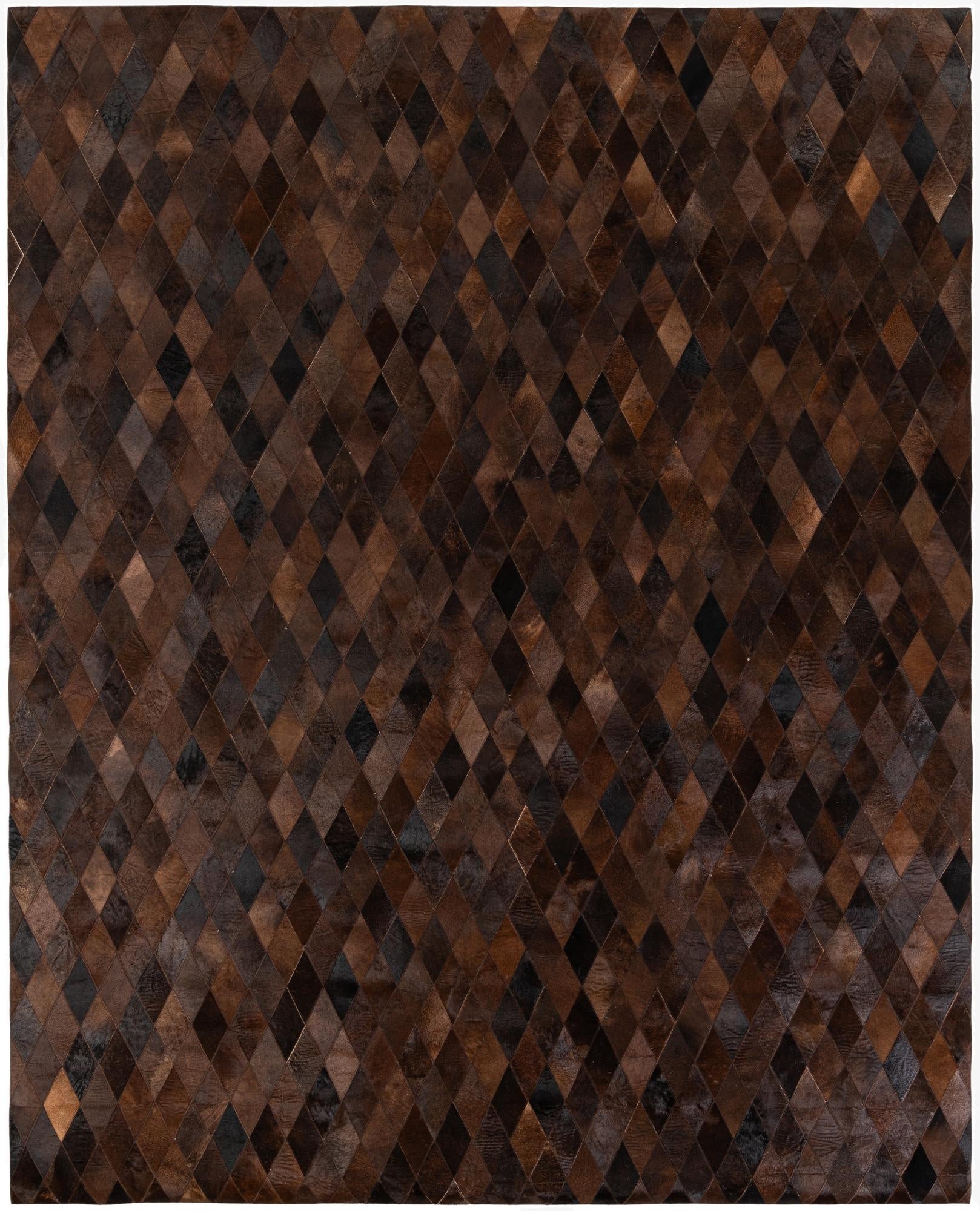  8' 1 x 10' 1 Cowhide Stocks Rug