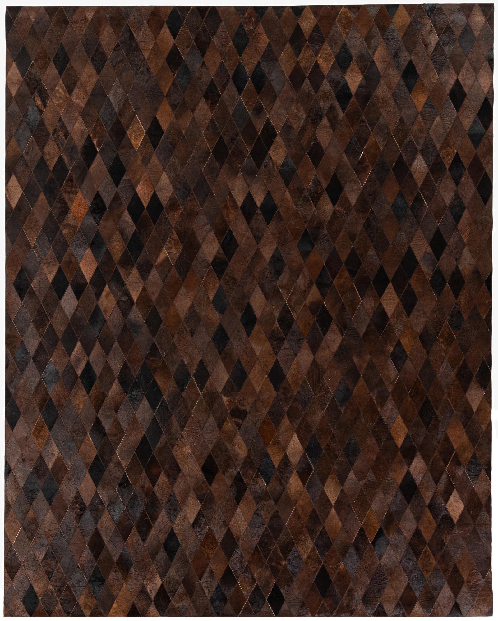  8' 1 x 10' 1 Cowhide Stocks Rug
