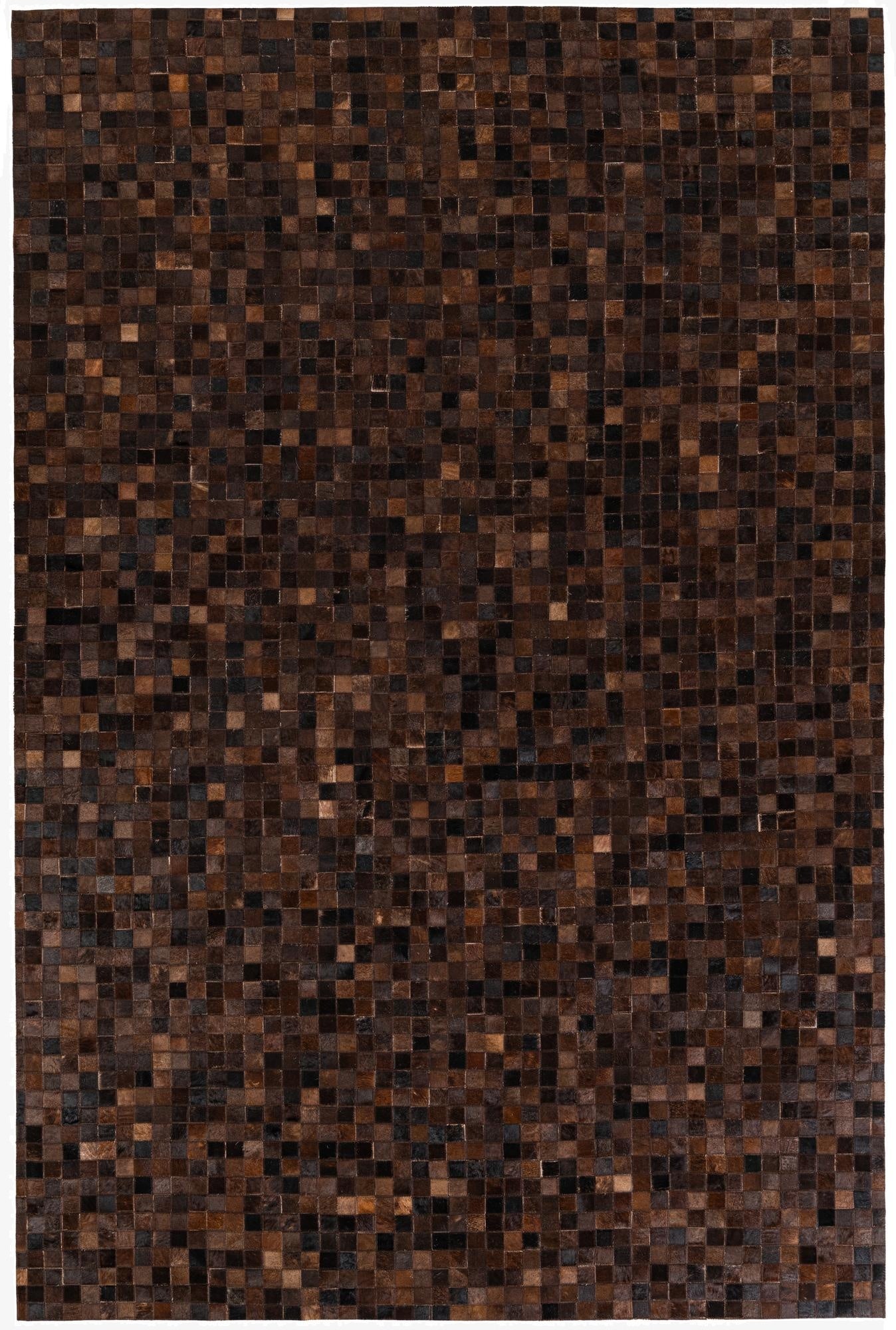  5' 11 x 9' Cowhide Stocks Rug