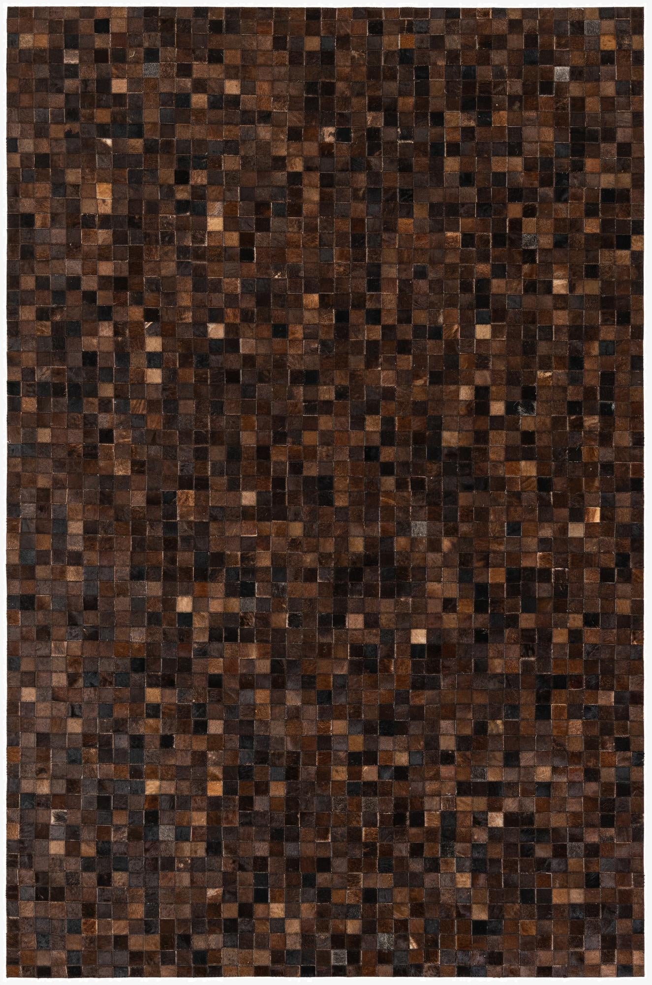  5' 2 x 7' 10 Cowhide Stocks Rug