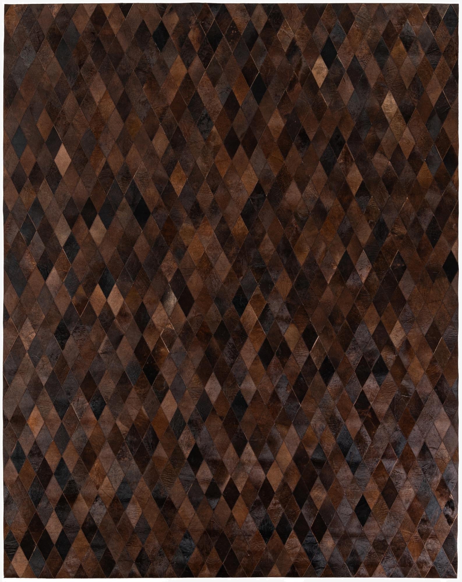  8' 1 x 10' 1 Cowhide Stocks Rug