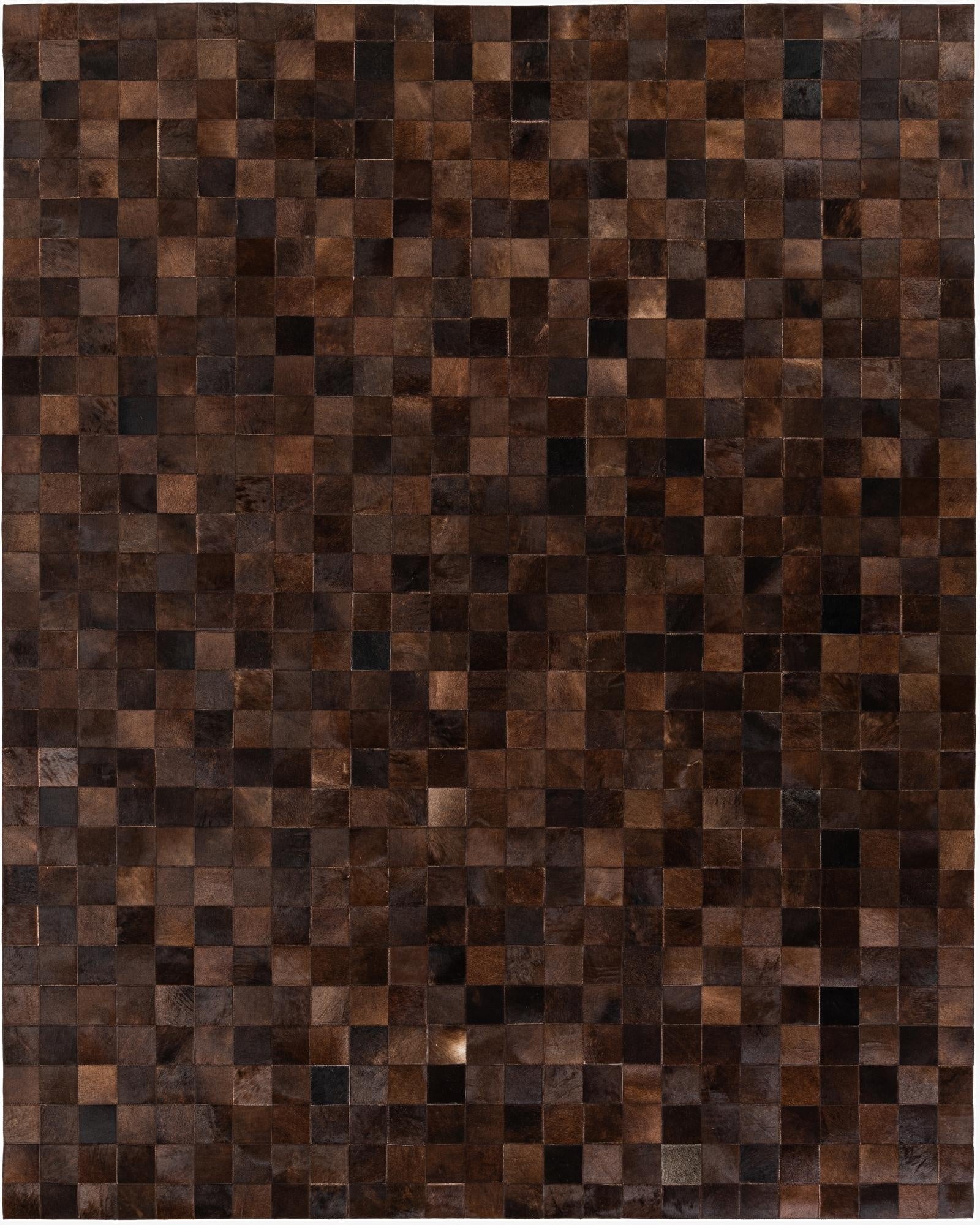  8' 1 x 10' Cowhide Stocks Rug
