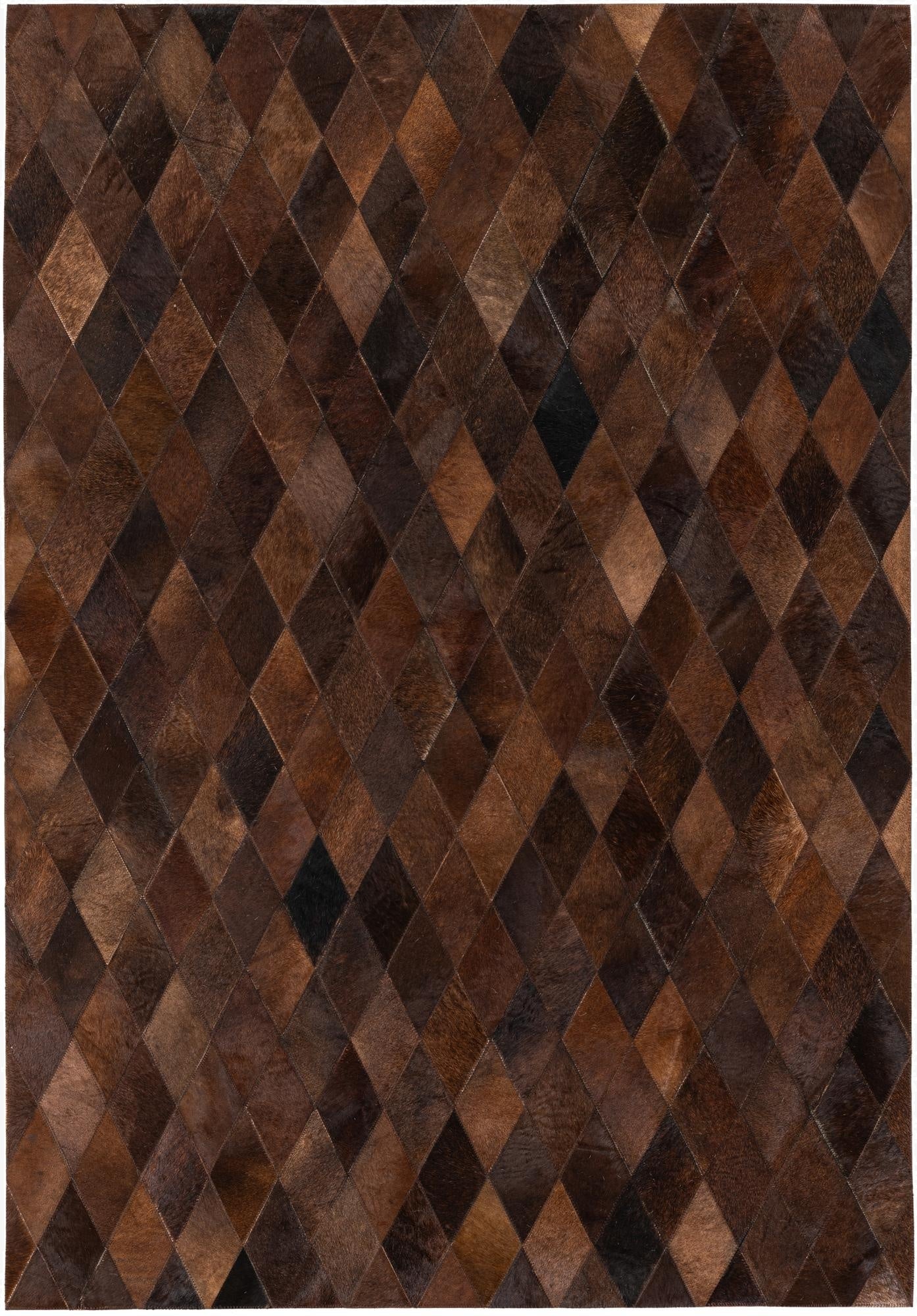  4' 1 x 5' 11 Cowhide Stocks Rug