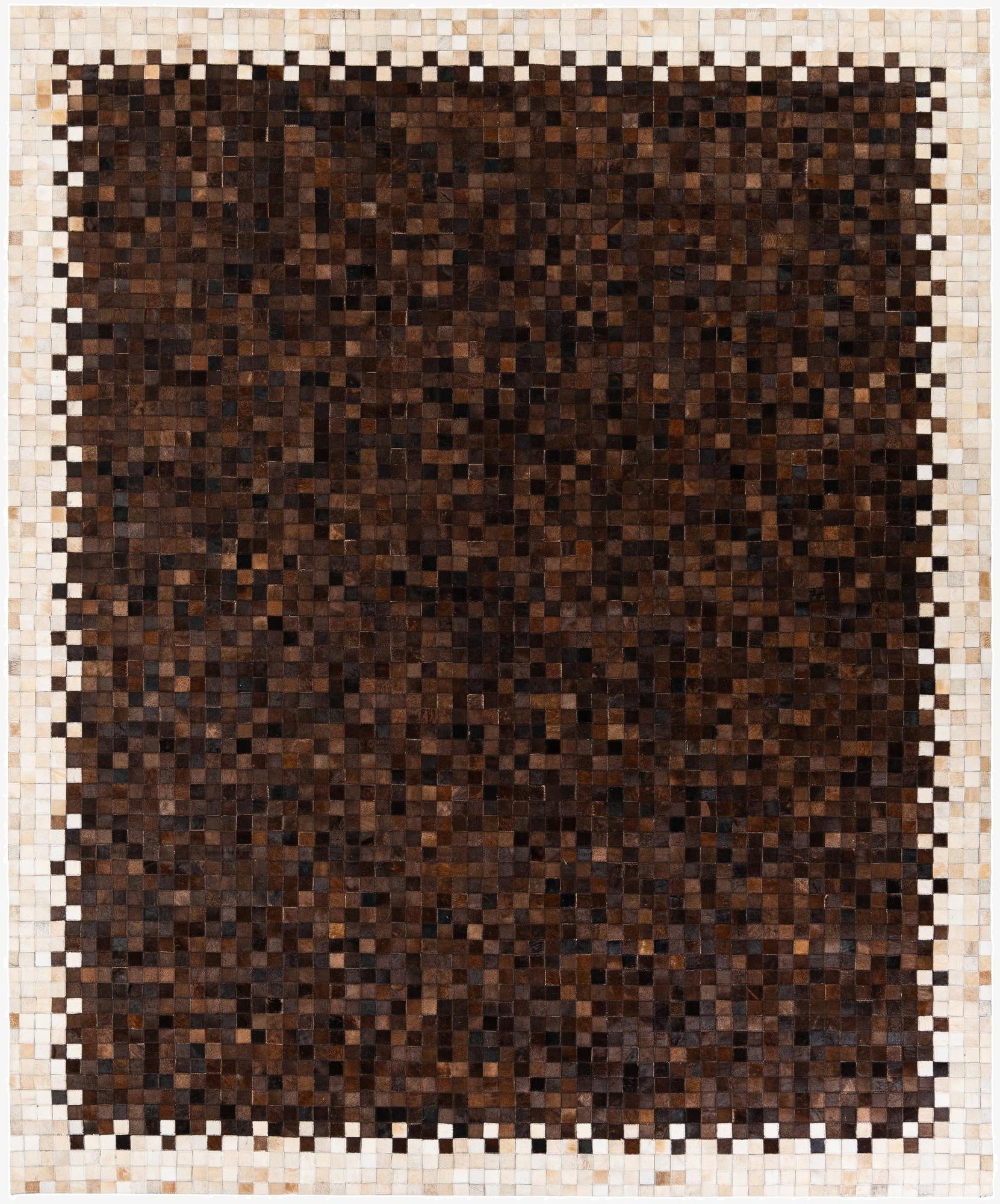  8' 2 x 9' 10 Cowhide Stocks Rug