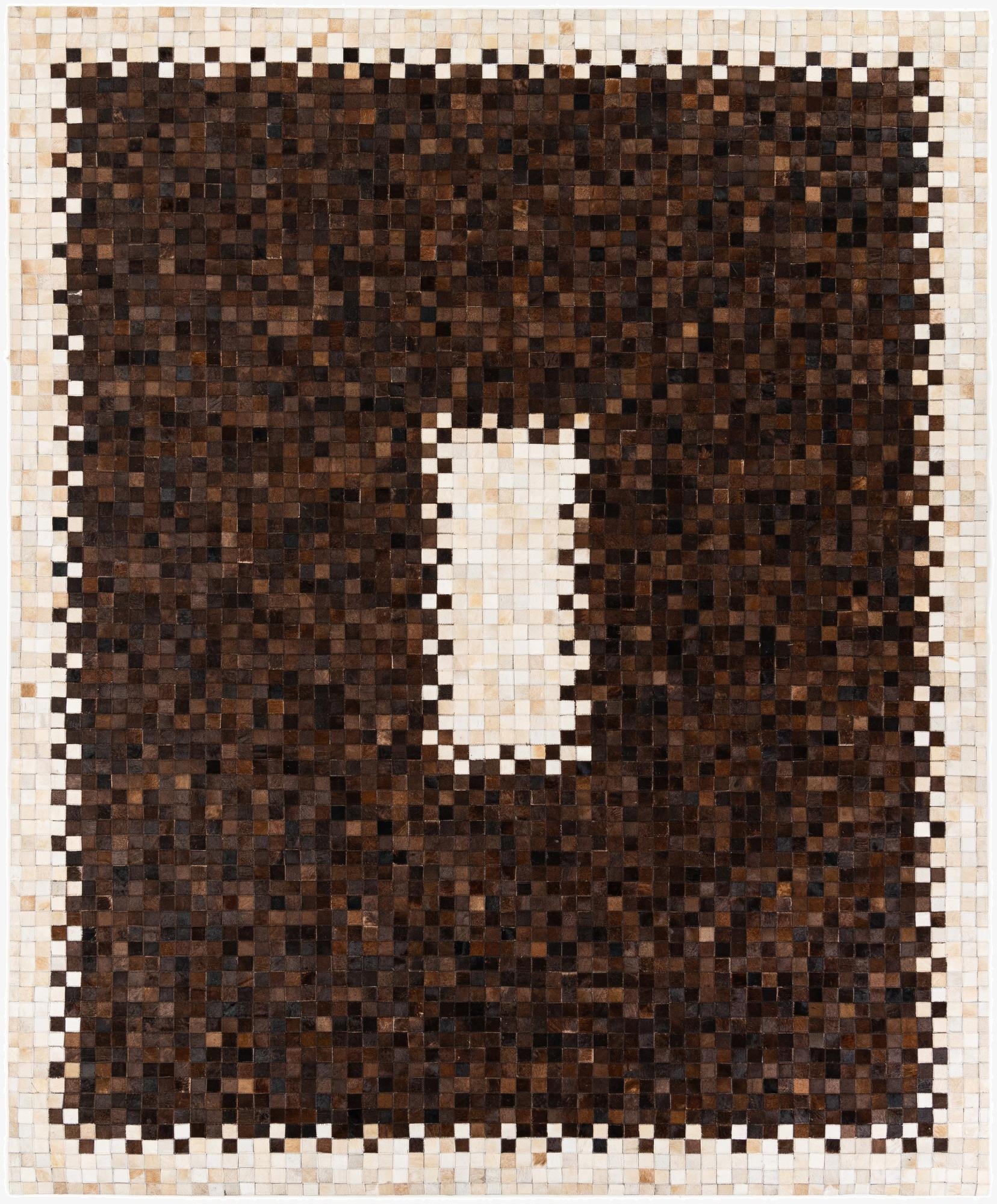  8' 2 x 9' 11 Cowhide Stocks Rug