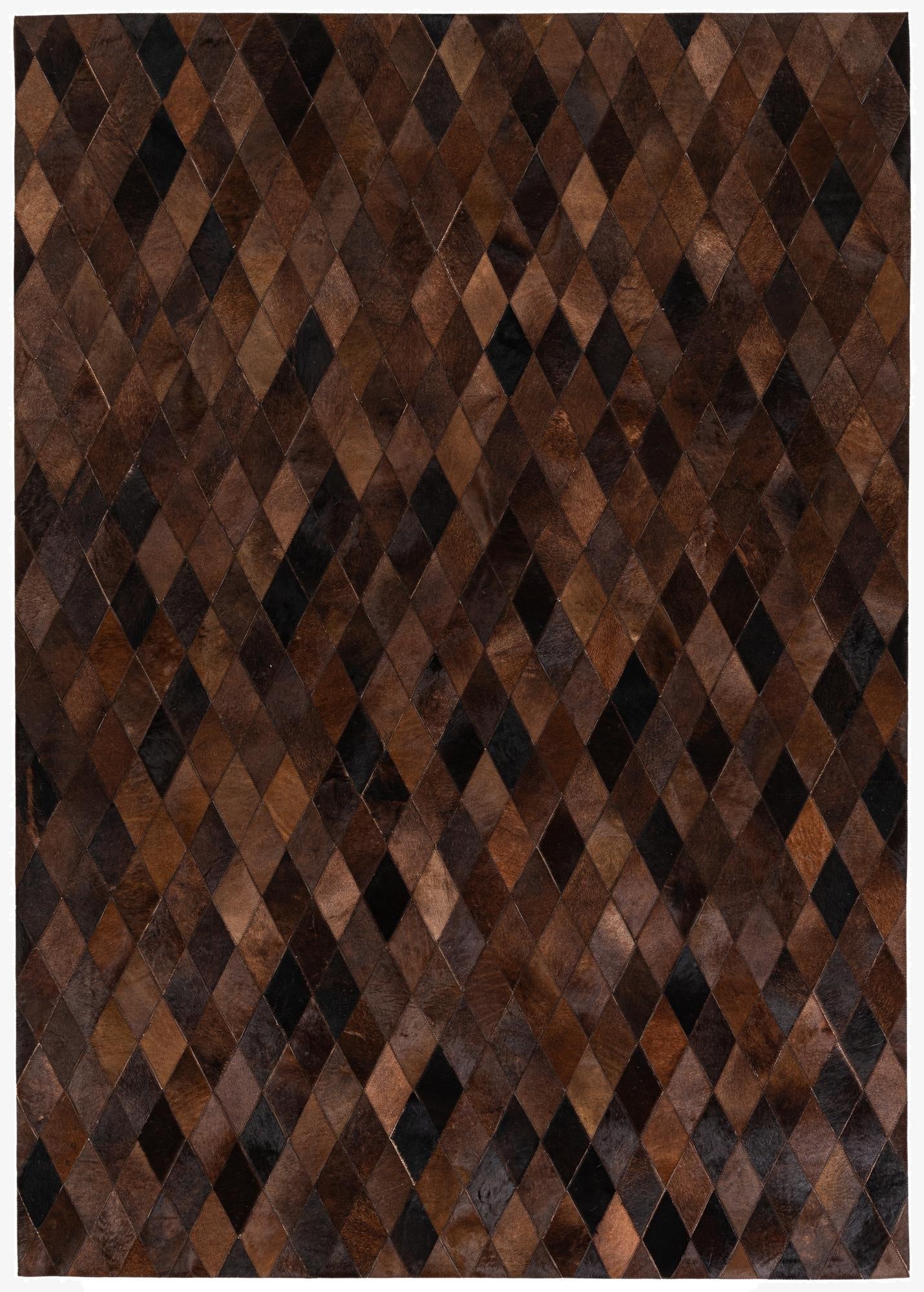  5' 8 x 7' 11 Cowhide Stocks Rug