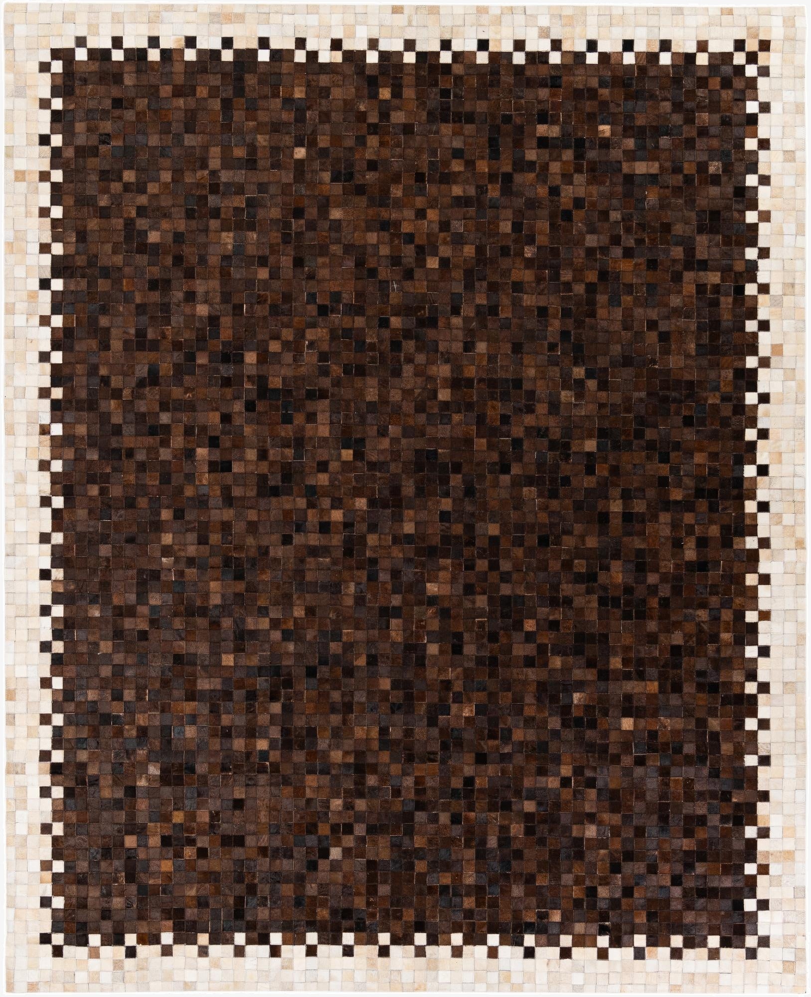  8' 2 x 10' 1 Cowhide Stocks Rug