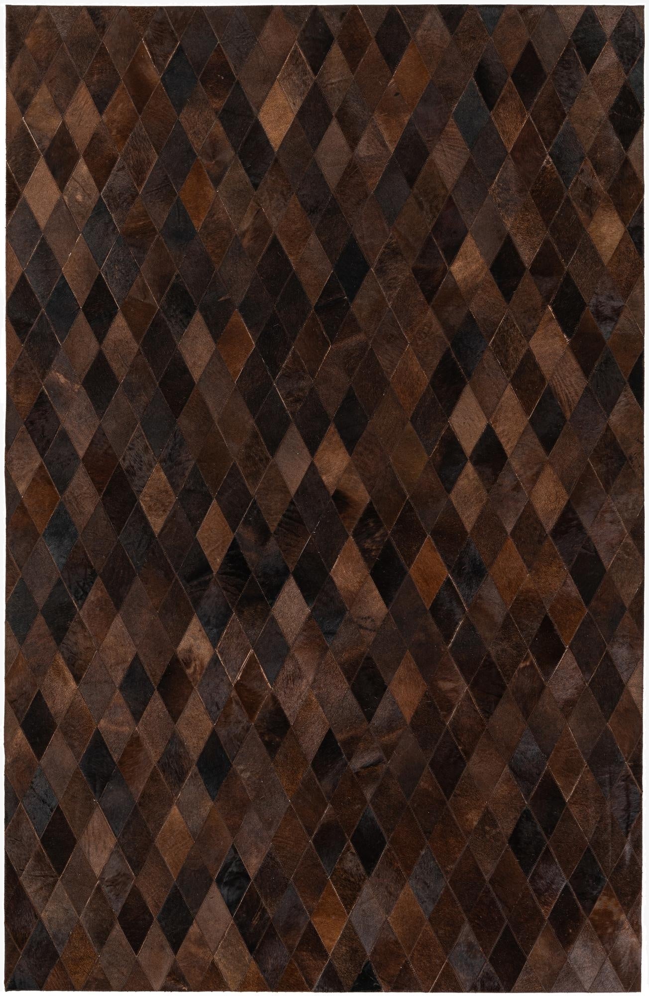  5' 2 x 7' 11 Cowhide Stocks Rug