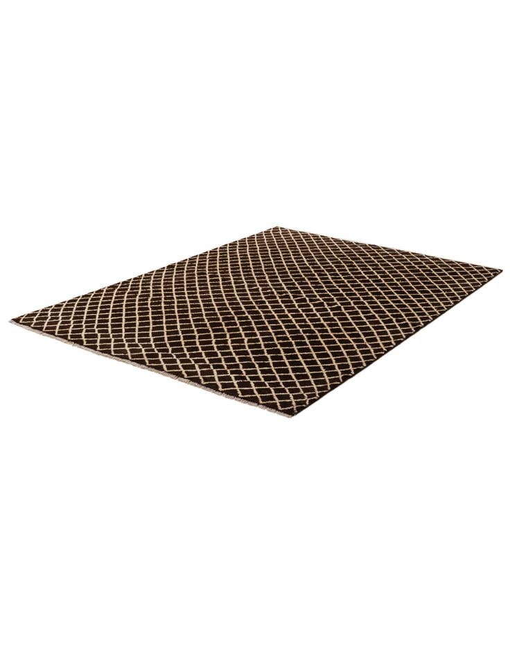 Detail image of  5' 8 x 7' 8  Hand Knotted Darya Wool Rug