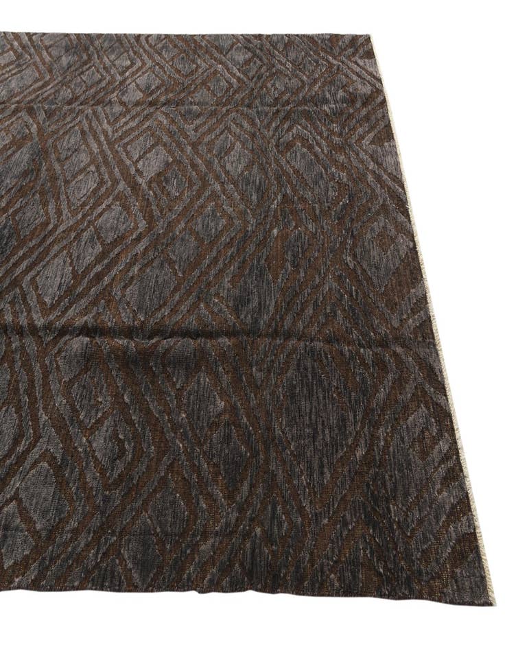 Detail image of  8' x 9' 10  Hand Knotted Darya Wool Rug