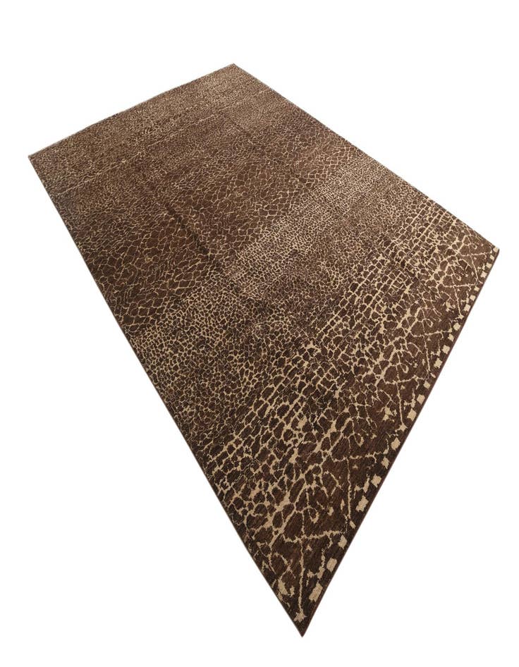 Detail image of  9' x 11' 9  Hand Knotted Darya Wool Rug