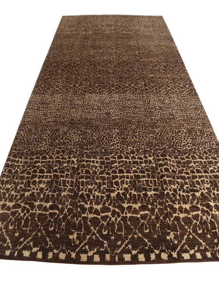 Detail image of  9' x 11' 9  Hand Knotted Darya Wool Rug