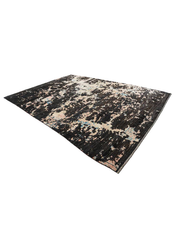 Detail image of  10' 6 x 14' 7  Hand Knotted Darya Rug