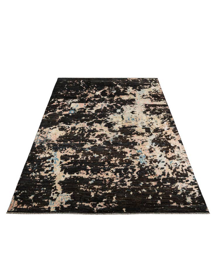 Detail image of  10' 6 x 14' 7  Hand Knotted Darya Rug