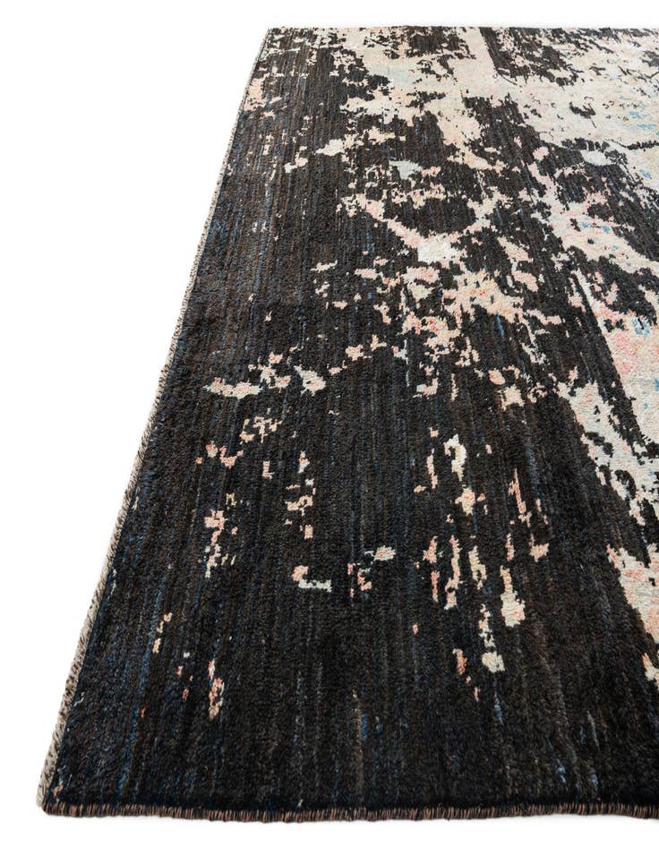 Detail image of  10' 6 x 14' 7  Hand Knotted Darya Rug