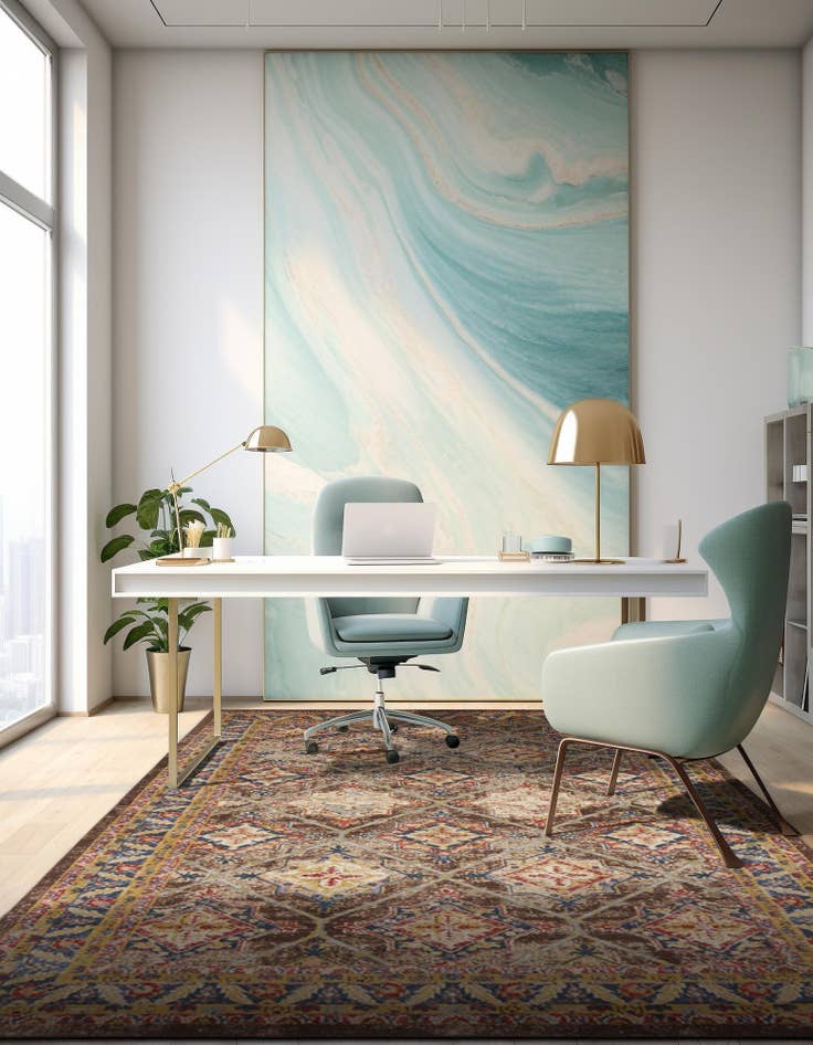 Detail image of 4' x 6' Eden Rug