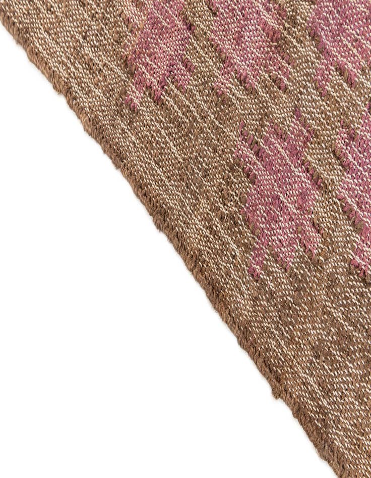 Detail image of  4' 4 x 5' 10  Hand Woven Kala Handwoven Jute Rug