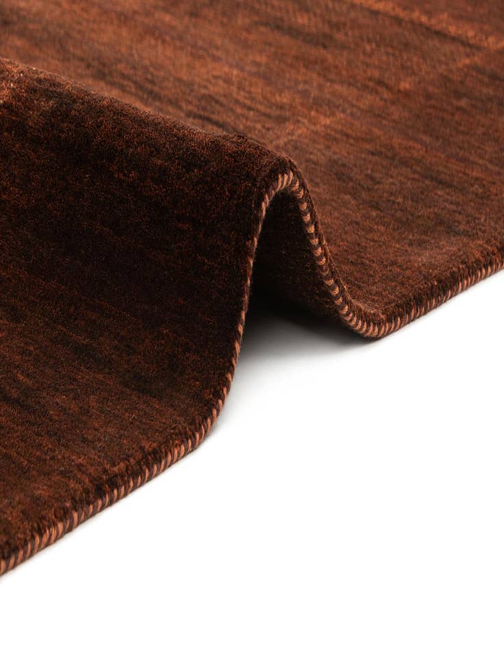 Detail image of  4' 10 x 6' 10  Hand Knotted Kashkuli Gabbeh Oriental Wool Rug