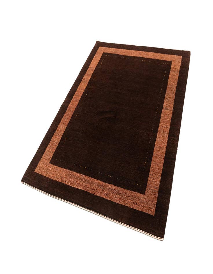 Detail image of  5' x 6' 8  Hand Knotted Kashkuli Gabbeh Wool Rug