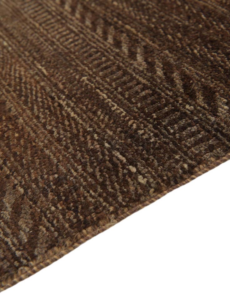 Detail image of  6' x 8'  Hand Knotted Kashkuli Gabbeh Oriental Wool Rug