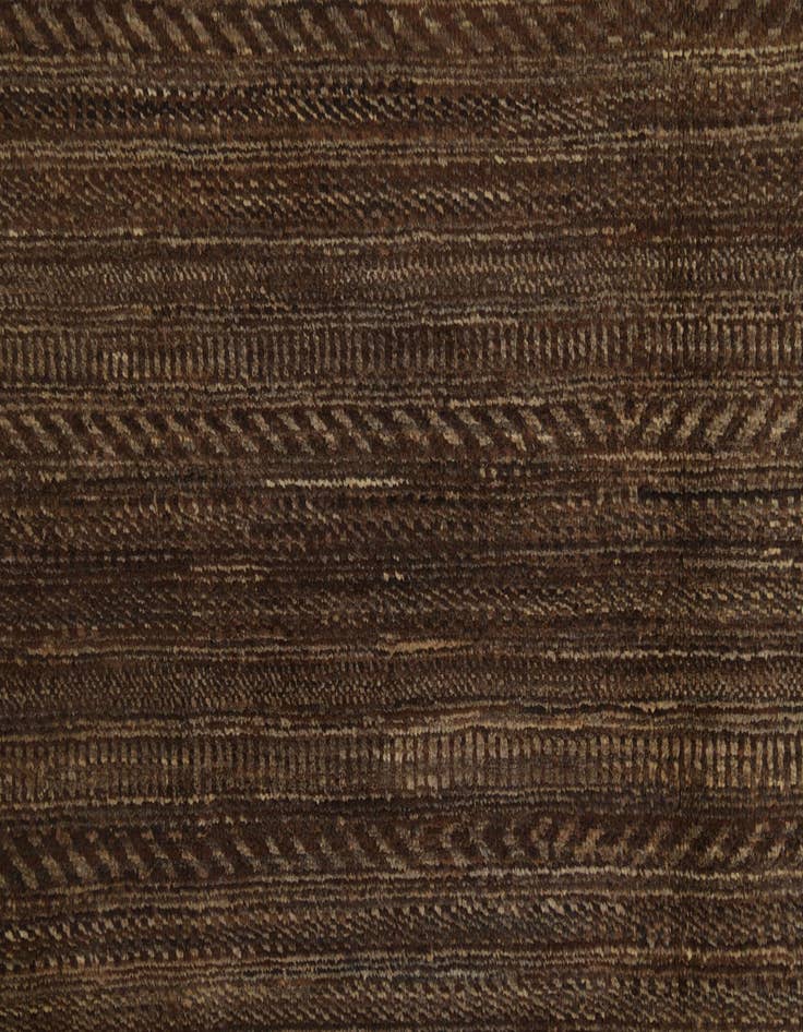 Detail image of  6' x 8'  Hand Knotted Kashkuli Gabbeh Oriental Wool Rug