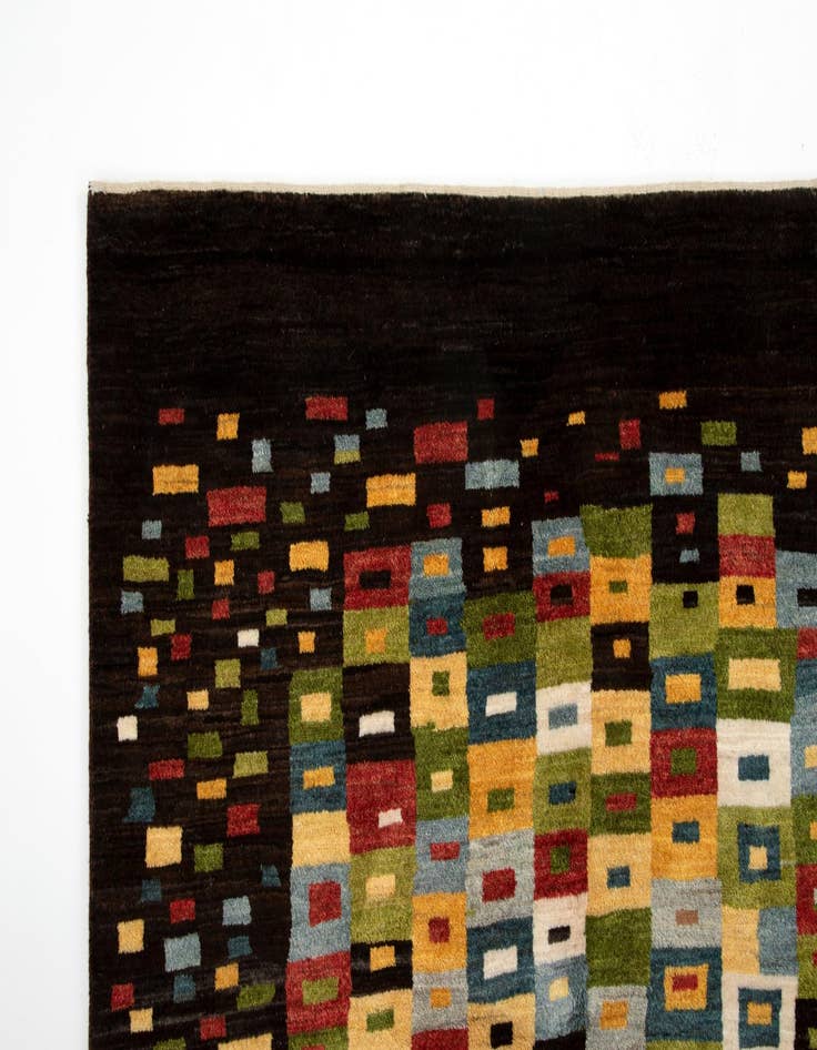 Detail image of  5' x 6' 6 Kashkuli Wool Rug