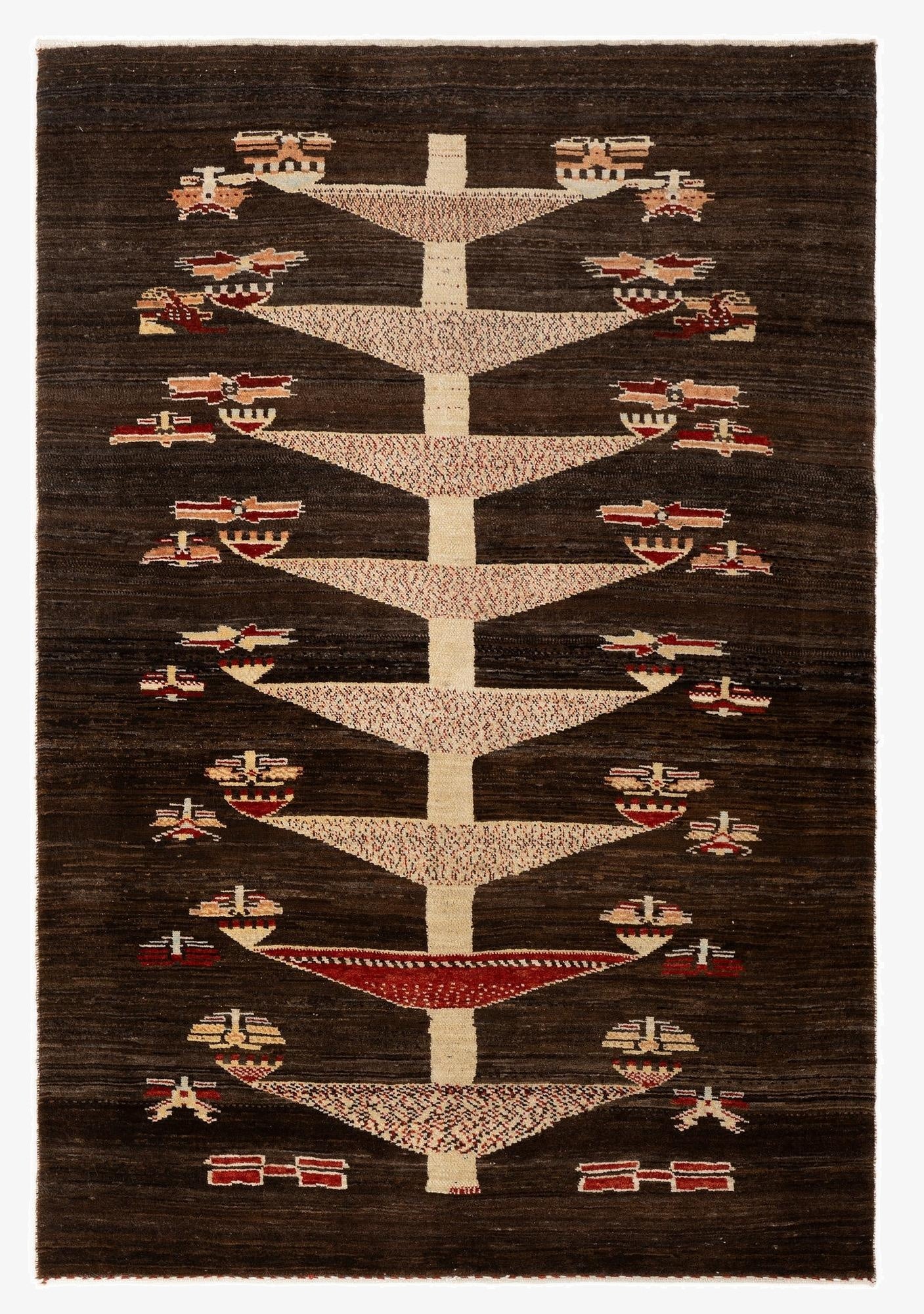  3' 5 x 5' 1 Kashkuli Wool Rug