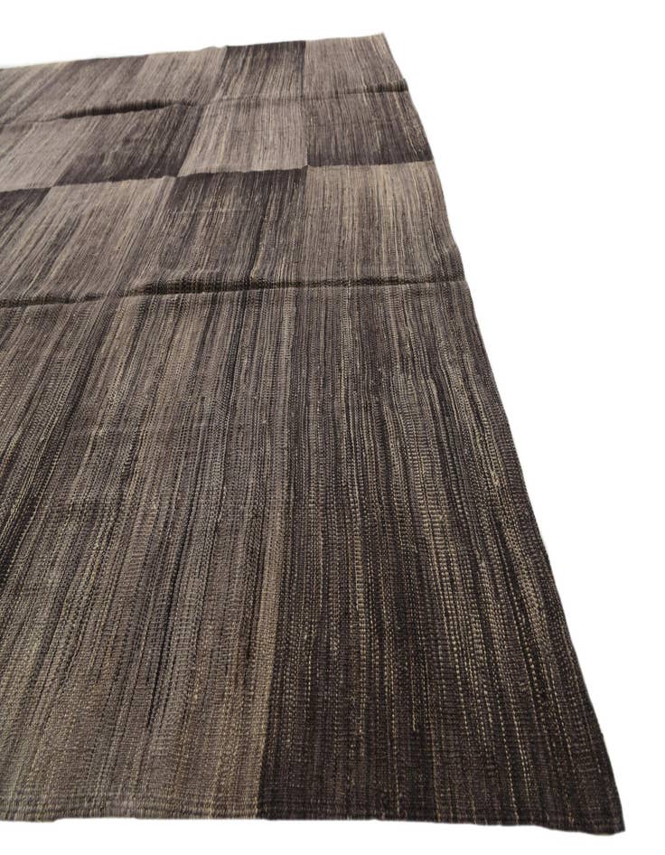 Detail image of  9' 1 x 11' 6  Hand Woven Kilim Modern Wool Rug