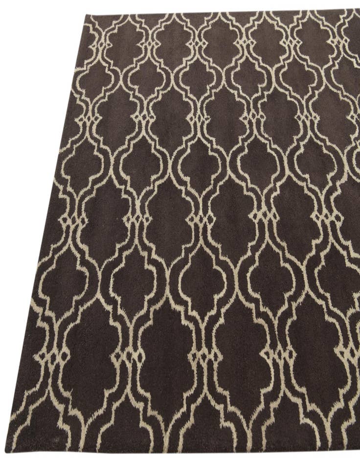 Detail image of  5' 1 x 7' 10 Luna Wool Rug