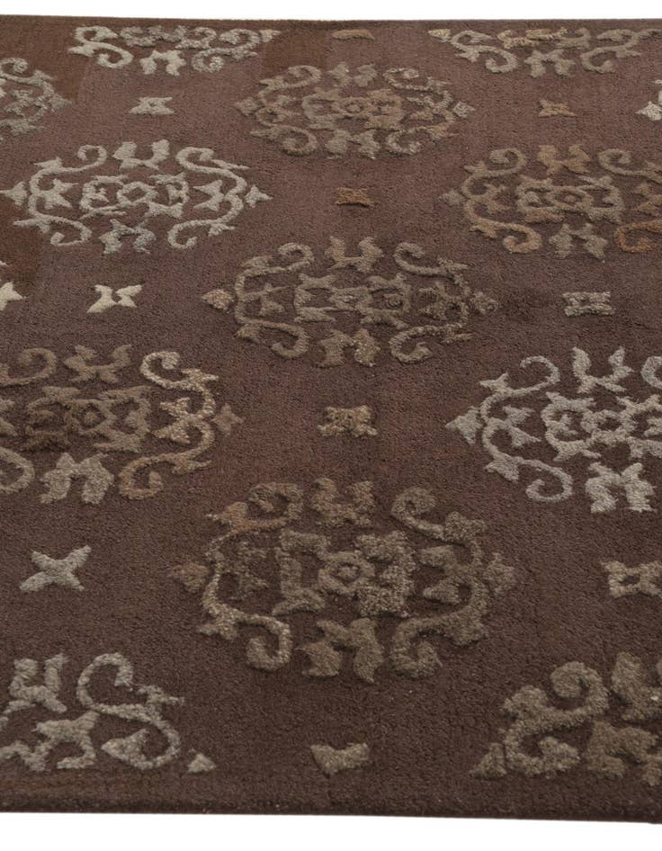 Detail image of  5' x 7' 6 Luna Wool Rug