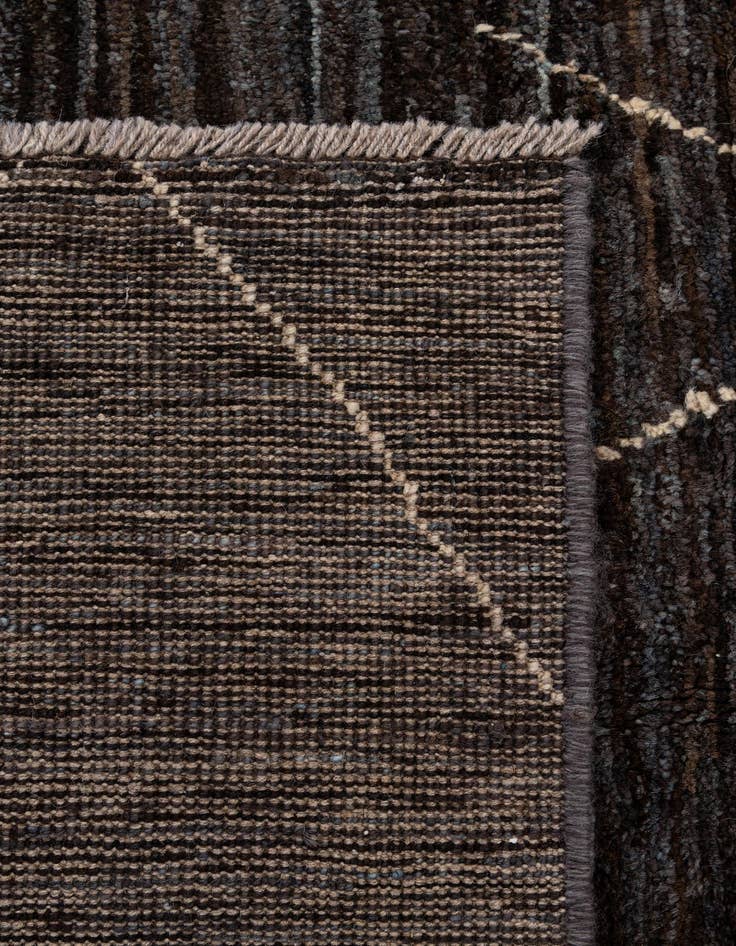 Detail image of  5' x 7' 4  Hand Knotted Moroccan Wool Rug