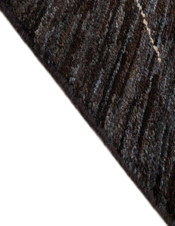 Detail image of  5' 3 x 7' 4  Hand Knotted Moroccan Wool Rug