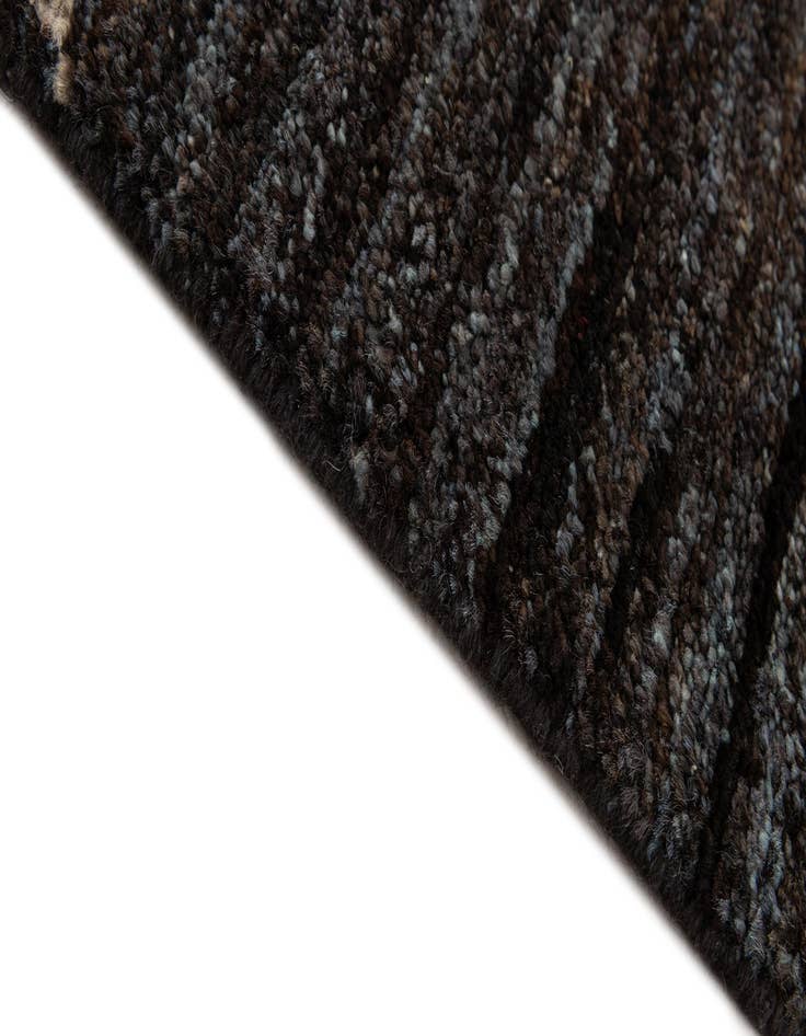 Detail image of  5' 1 x 7' 4  Hand Knotted Moroccan Wool Rug