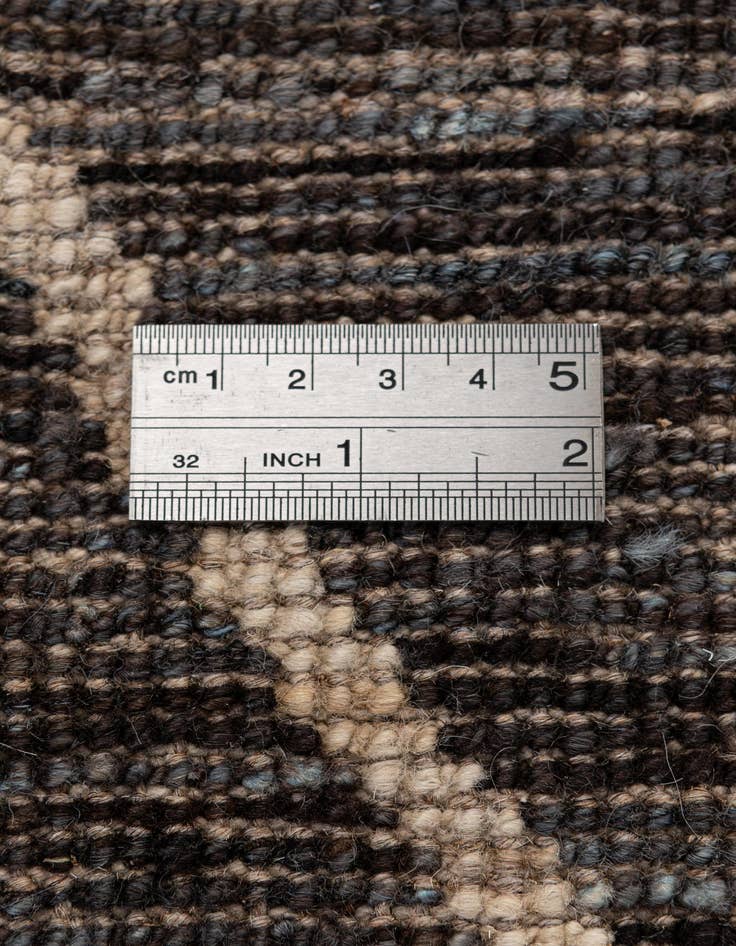 Detail image of  5' 4 x 8' 10  Hand Knotted Moroccan Wool Rug