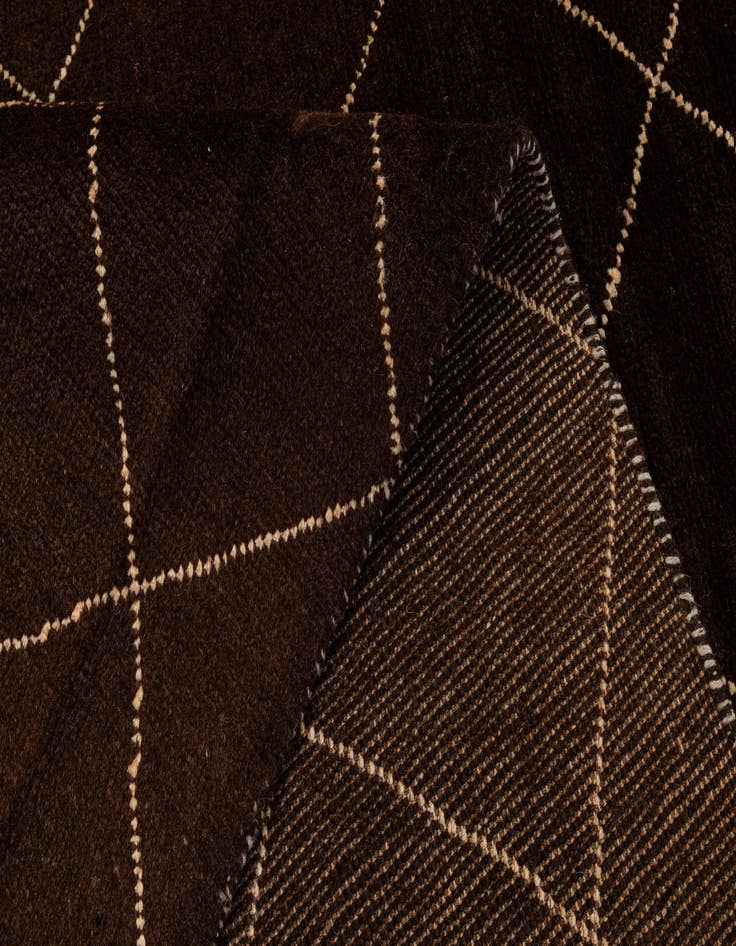 Detail image of  8' 2 x 9' 9  Hand Knotted Moroccan Wool Rug