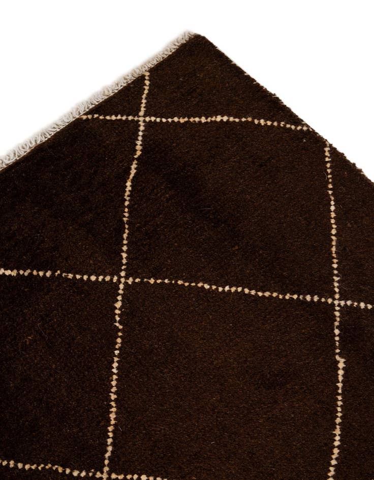 Detail image of  8' 2 x 9' 9  Hand Knotted Moroccan Wool Rug